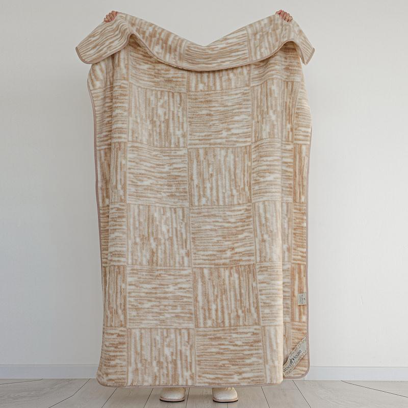 Плед Woolhouse Береста 220*200 см из шерсти мериноса