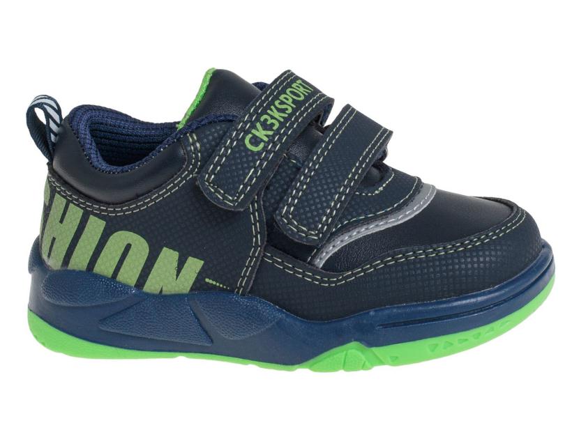 Полуботинки для мальчика Сказка р.22-26 черный/темно-синий арт.R506363002BK