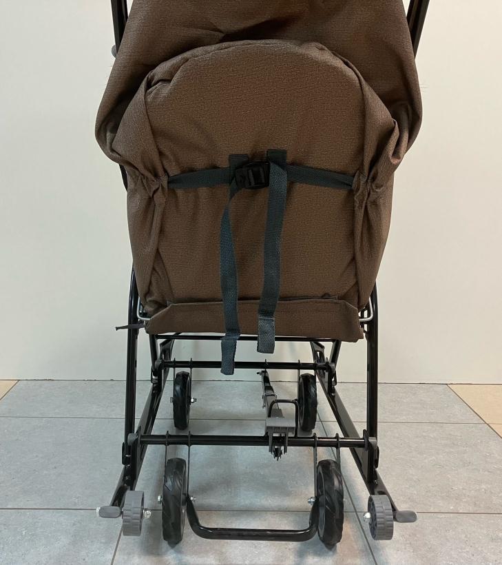 Санки-коляска NOVA бронза