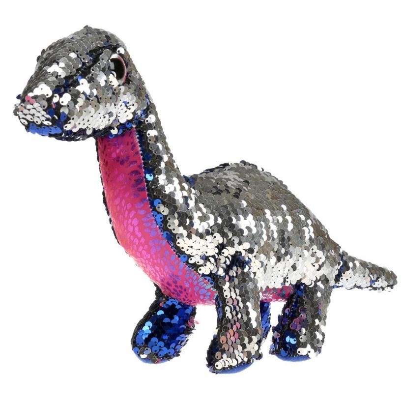 Мягкая игрушка "Мульти-Пульти" Дино "космос" из пайеток 38 см, без чипа арт.JE50666-NS