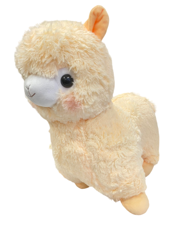 Мягкая игрушка Лама кремовая 40 см