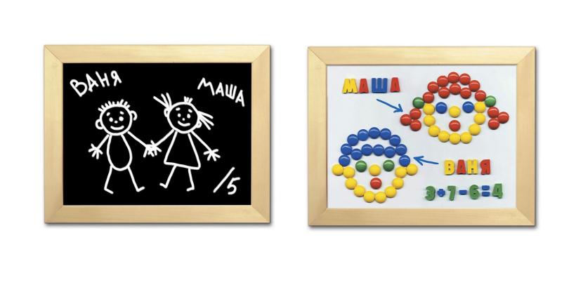 Доска настенная магнитно-маркерная №7 арт.02000