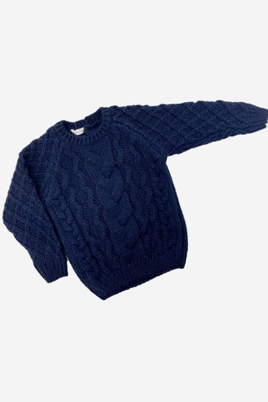 Джемпер для мальчика Linas baby рост 68-92 тёмно-синий