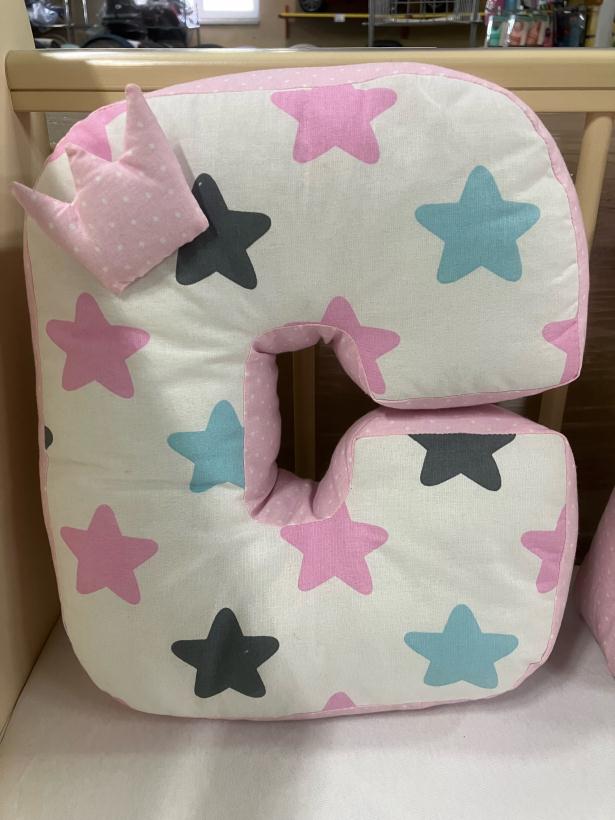 Буквы подушки имя САША цвет ассорти