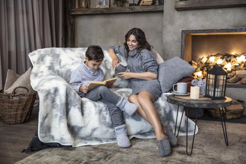 Плед Woolhouse Сноу 220*200 см из шерсти мериноса арт.А.2.ПСн