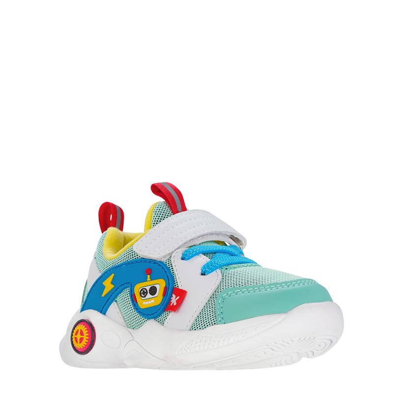 Кроссовки для мальчика KAKADU р.22-27 белый/зеленый арт.9447C