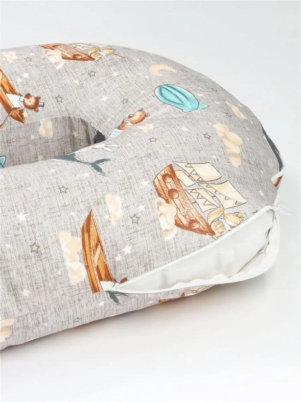 Подушка для беременных Большая подкова сказка, наполнитель шарики пенополистирола