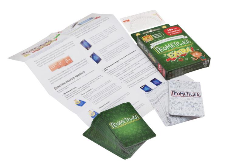 Дополнение к настольной игре Банда Умников Геометрика Extra арт.УМ031