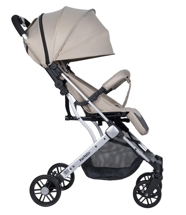 Коляска прогулочная Farfello Comfy Go New Beige бежевый