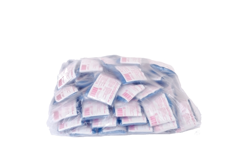 Бахилы в индивидуальной упаковке стандартные