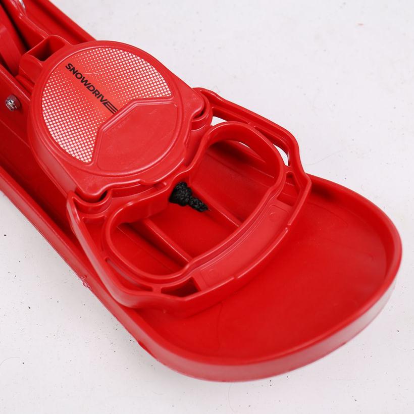 Снегокат SND5 на красном каркасе