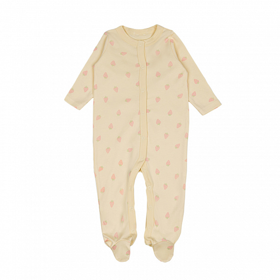 Комбинезон с клубничками 1833-1