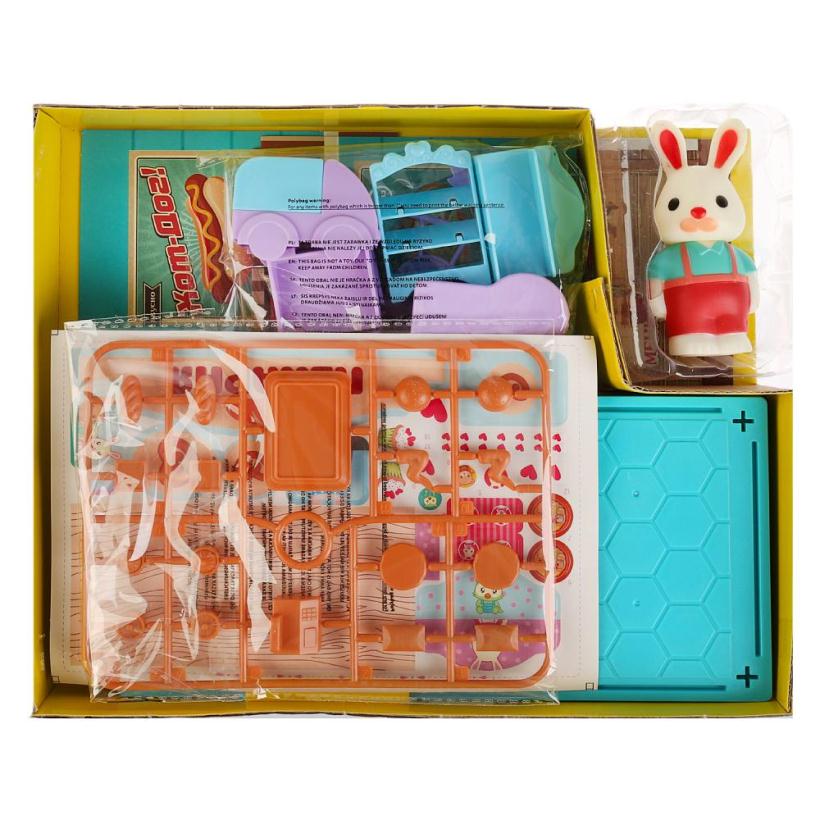 Игрушки из пластизоля "Играем вместе" Зайчик в пекарне арт.B1601687-R