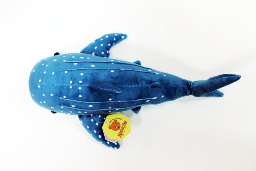Мягкая игрушка Китовая акула 40 см