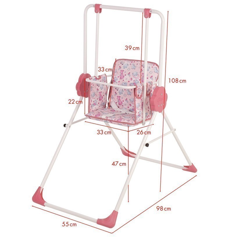 Качели Фея Малыш розовый 0004239-10.2