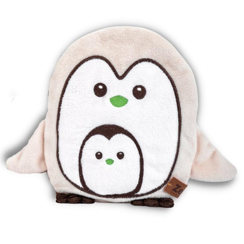 Игрушка-грелка ZerO-99 Пингвин с поясом, с вишневыми косточками