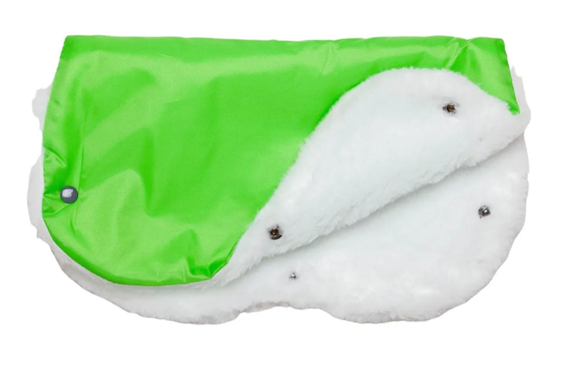 Санки-коляска Nika Наши детки 4-1 серый с зеленым арт.НДТ4-1/1