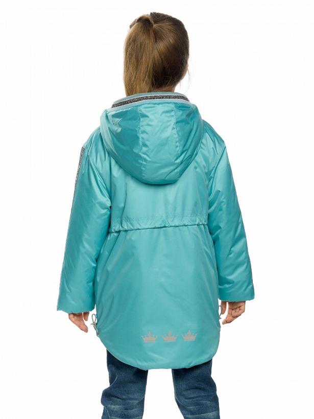Куртка для девочек Пеликан 3-6 лет, цвет лед арт.GZXL3137