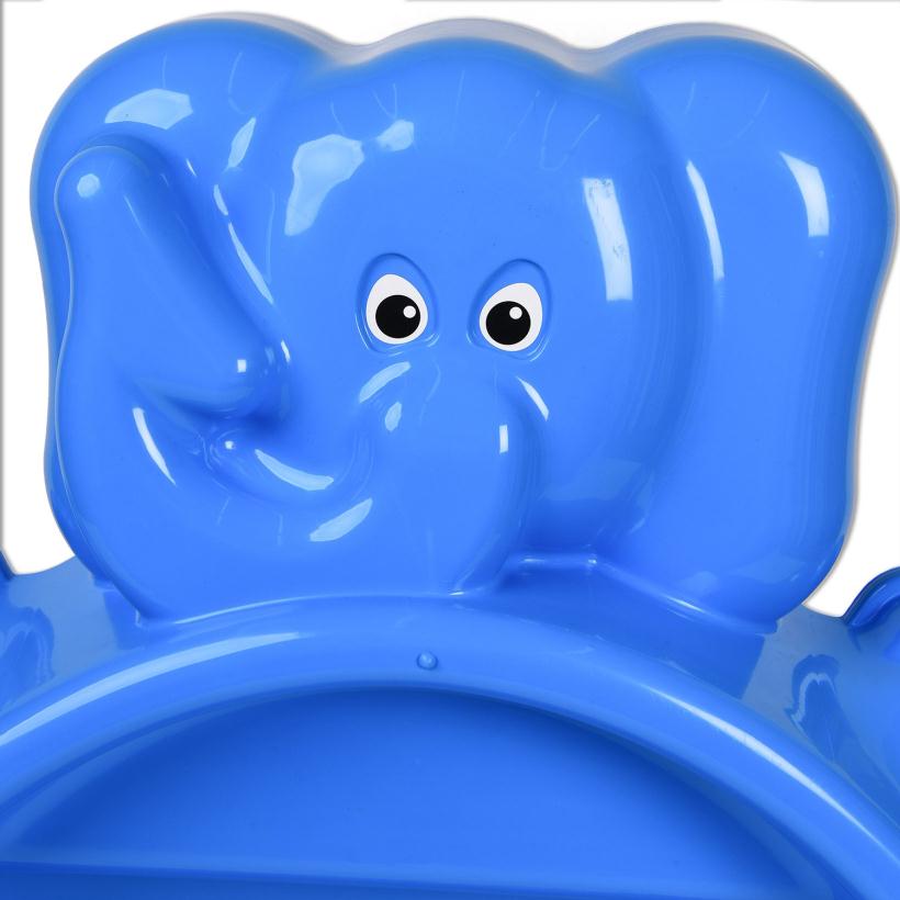 Песочница с крышкой Mochtoys "Слоник" размер 79 x 117 x 25 см арт.10038