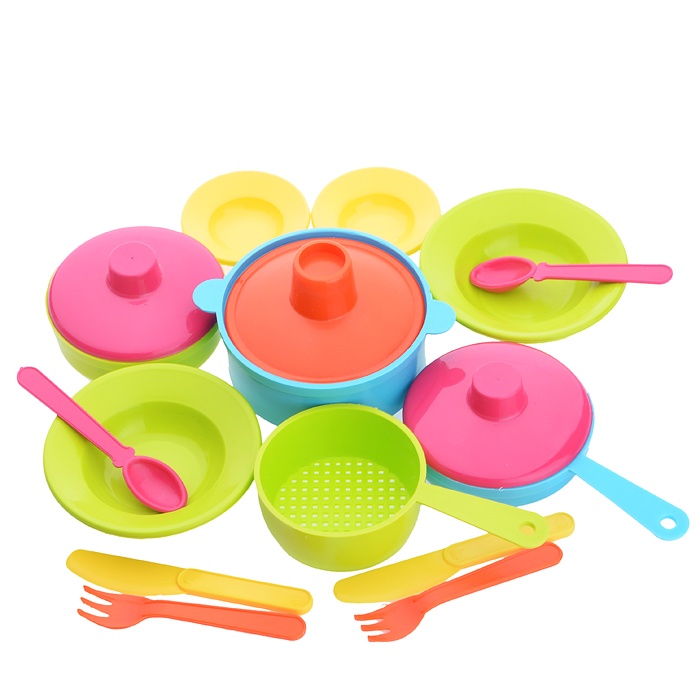 Набор посуды столовый Щи да каша 17 предметов арт.9422