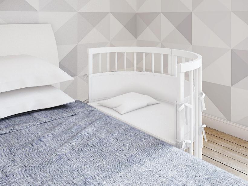 Кровать Джованни TreeO White 120*90 (ТриО Белый) Giovanni