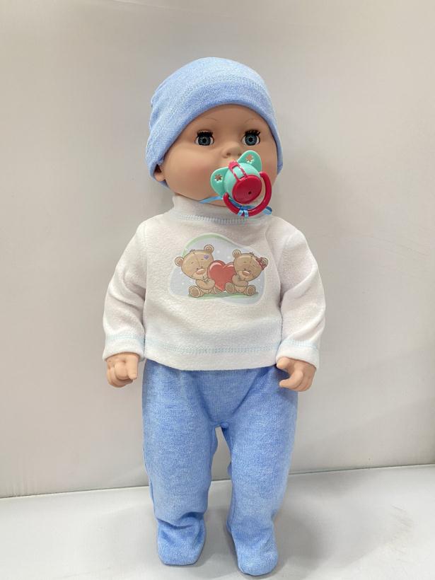 Пупс Витенька 9 озвученный с пустышкой 50см