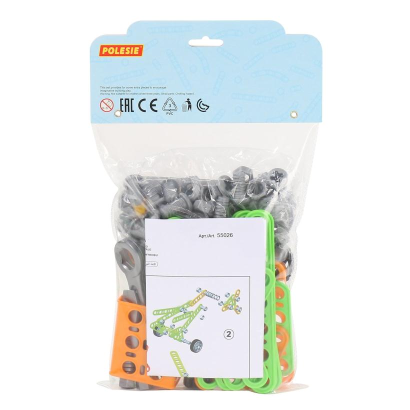 Конструктор Изобретатель - Вертолёт №1 130 элементов в пакете