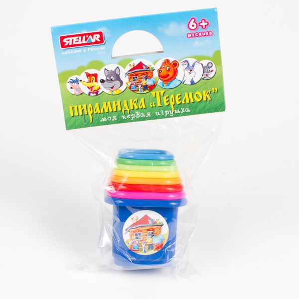 Пирамидка Стеллар Теремок арт.01547