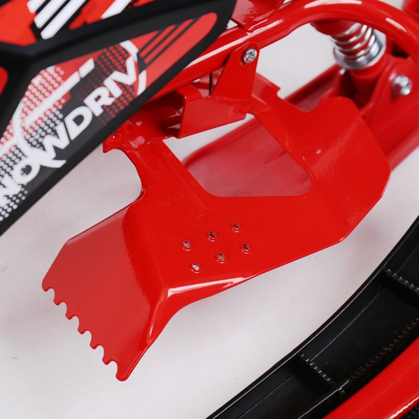 Снегокат SND5 на красном каркасе