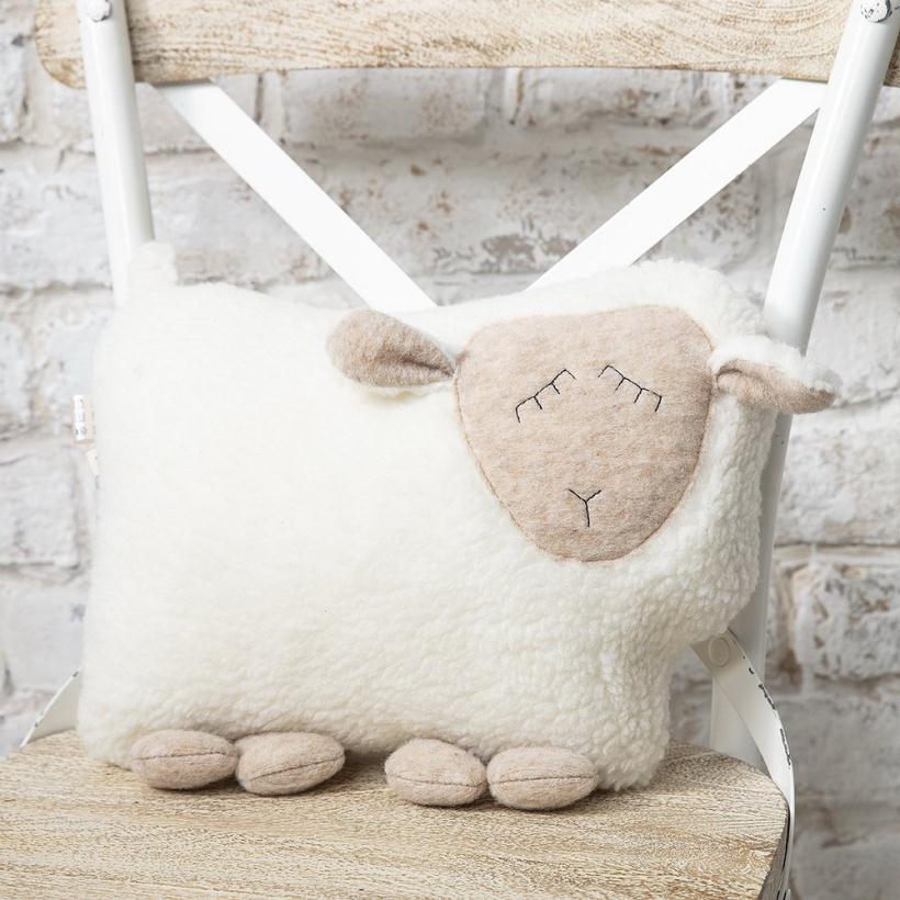 Подушка Овечка Dream из шерсти мериноса Woolhouse