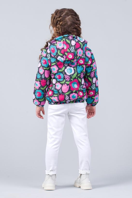 Куртка Зиронька "Цветы" для девочки 80-122 см арт.Z2-48-0013-1
