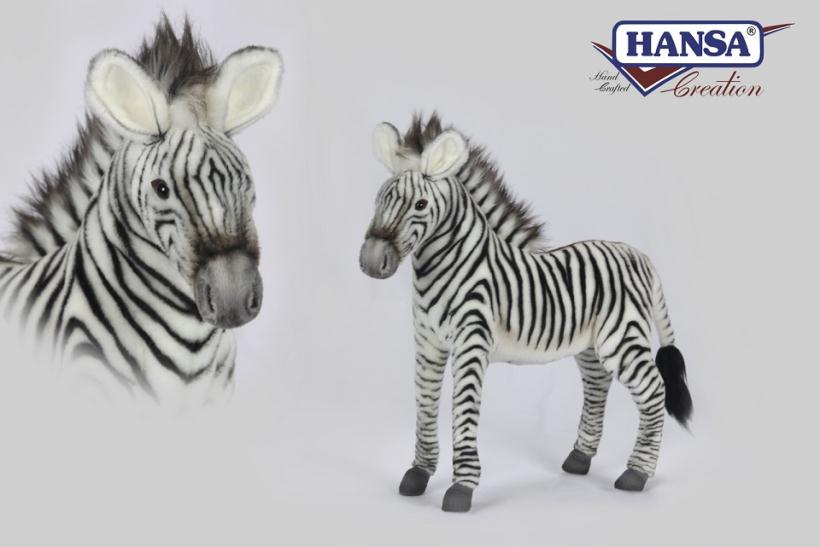 Hansa Зебра Греви 32 см арт 5153