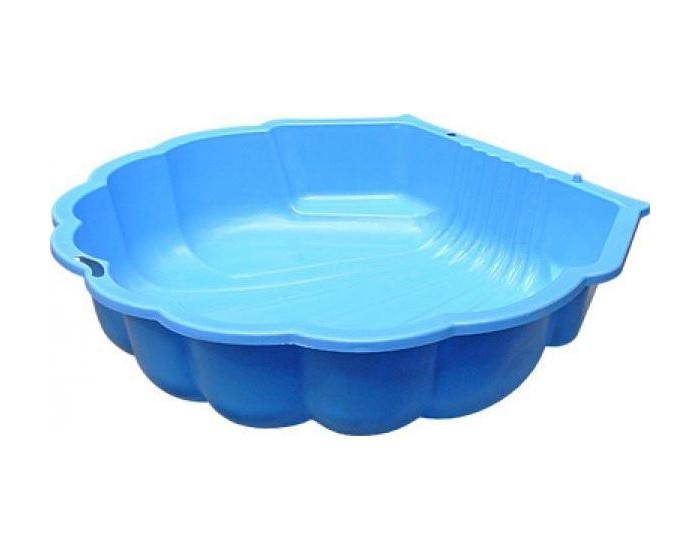Песочница Paradiso Ракушка Maxi одинарная, цвет голубой 102 х 88 х 20 см