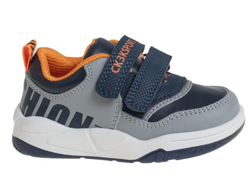 Полуботинки для мальчика Сказка р.22-26 черный/темно-синий арт.R506363002BK