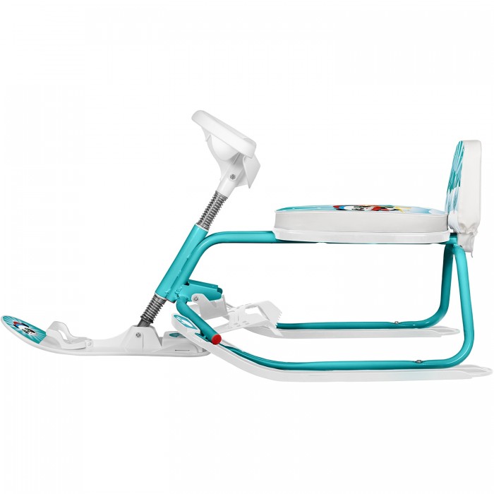 Снегокат Дэми Панда, высокий, каркас бирюзовый арт.СНК.12