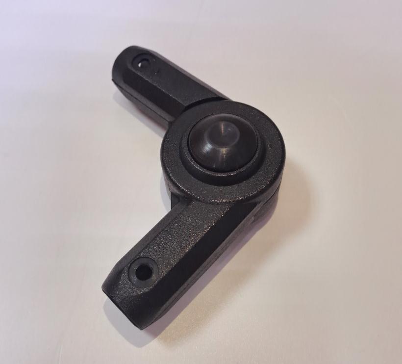 Шарнир регулирования круг-круг 16-16 мм фиксация только на 90 градусов