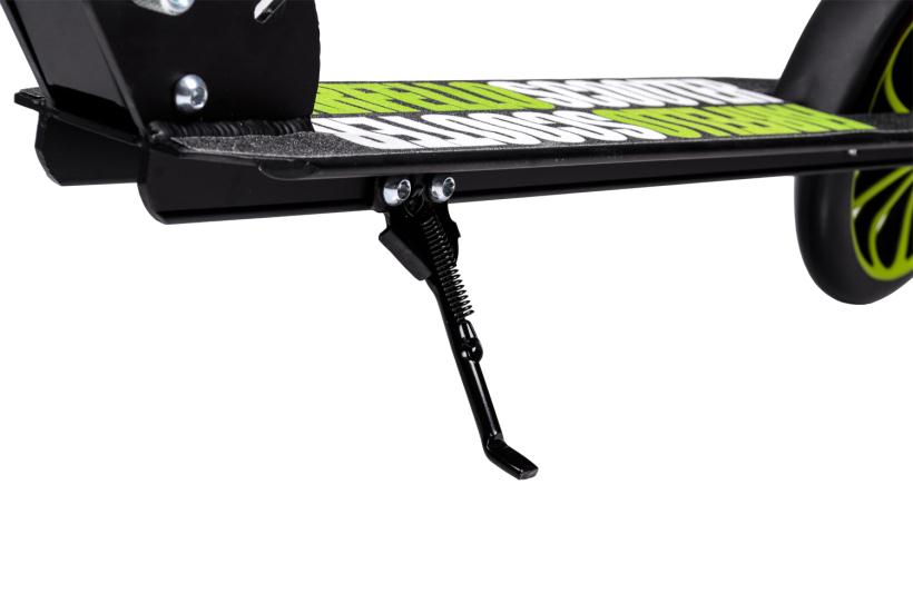 Самокат 2-х колёсный Farfello черный/зеленый арт.M-396B(4)