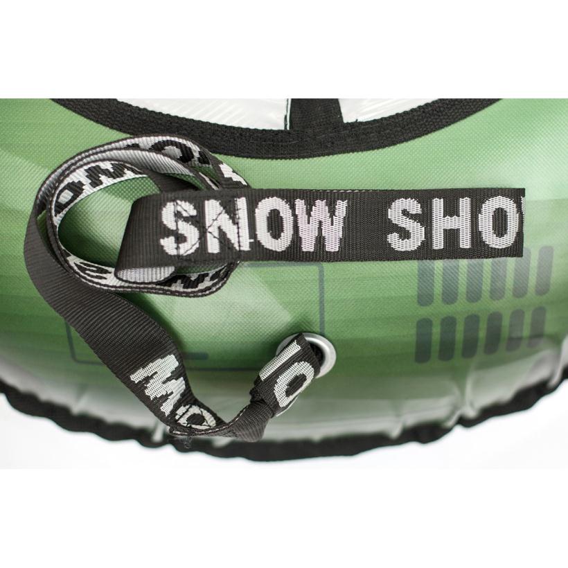 Тюбинг SnowShow Snow Tank 120*89 см в сдутом виде, с камерой