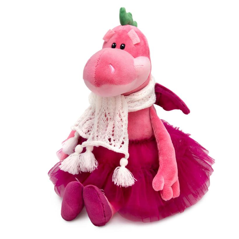 Мягкая игрушка дракон Грува 26см BUDI BASA