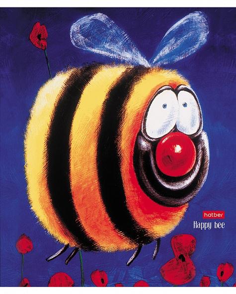 Тетрадь А5 18л Hatber Яркие герои, клетка, на скобе, обложка мелованный картон