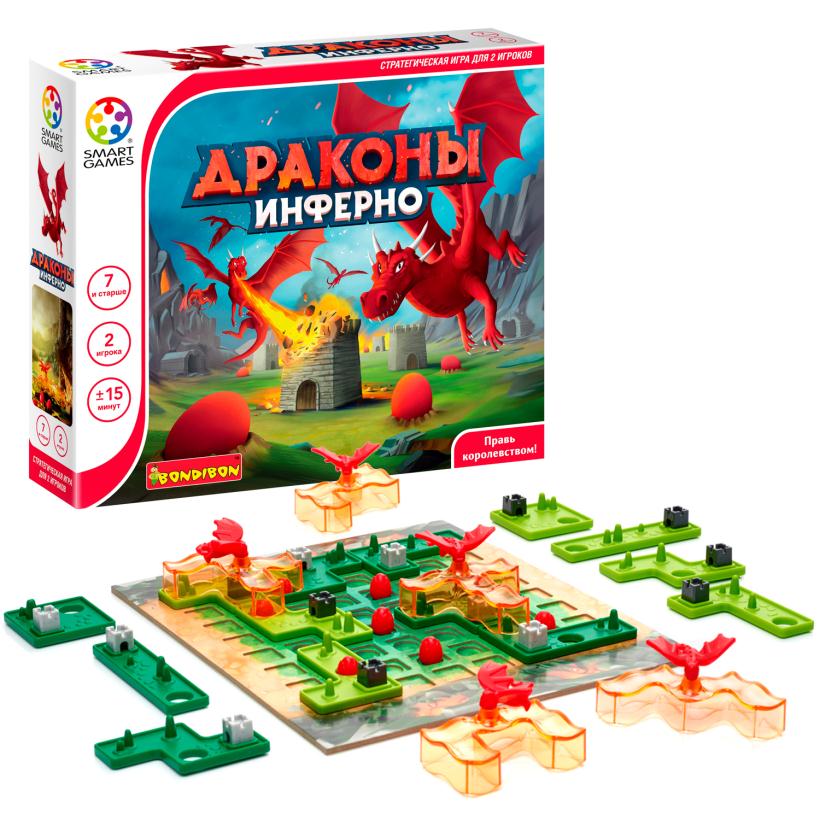 Логическая игра Bondibon Драконы инферно арт.ВВ5269