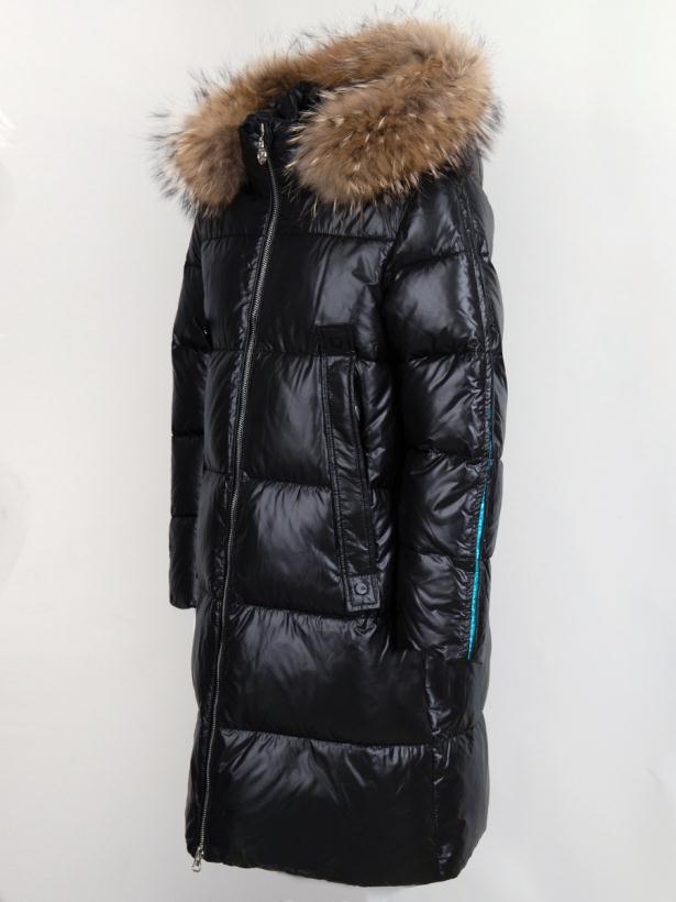 Куртка зимняя для девочки ANERNUO черный арт.AN2122-21