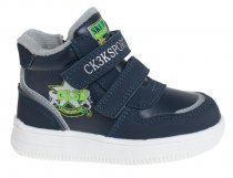 Ботинки для мальчика Сказка р.22-26 темно-синий арт.R906765055DB Ботинки для мальчика Сказка р.22-26 темно-синий арт.R906765055DB