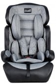 Автокресло 9-36 кг Farfello Costa-003 Grey/black серо-чёрный эко-кожа