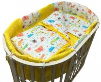 Комплект в кроватку 120*60 см Африка 6 предметов 80576