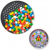 Мозаика d13мм 150шт. круглая 01012