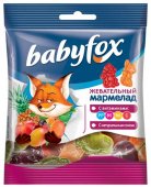 Мармелад жевательный Babyfox ассорти 30г пак.