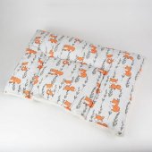 Подушка 60*40 Лисята двухкамерная с шерстяным ворсом Woolhouse