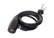 Замок велосипедный 102-109 размер 8мм*1,2м Замок велосипедный 102-109 размер 8мм*1,2м