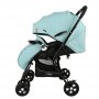 Прогулочная коляска с перекидной ручкой Indigo Milly мятный
